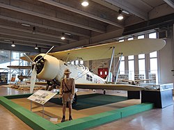 IMAM Ro.37bis im Luftfahrtmuseum von Vigna di Valle