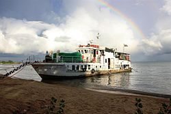 MV Iringa at Liuli harbour