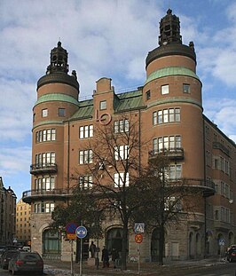 De hoofdzetel van de LO te Stockholm