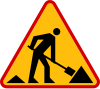 A-14 "roadworks area"