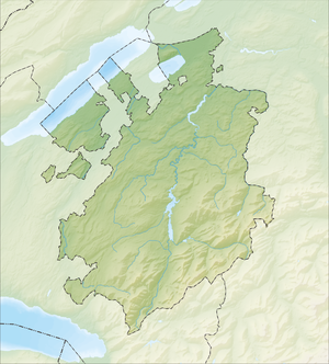 Lac de Montsalvens (Kanton Freiburg)