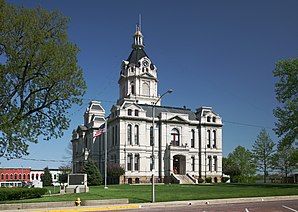 Parke County Courthouse, gelistet im NRHP