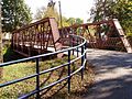 Approach from the north side. Bridge No. 39, Starke County, Knox, Indiana