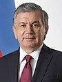 Şevket Mirziyoyev Özbekistan cumhurbaşkanı (ev sahibi)