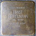 Stolperstein für Ernst Feibelmann (Meister-Ekkehart-Straße 5)