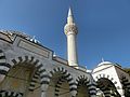 Minaret located outside of the Tokyo Mosque