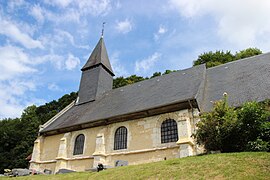 The church in Le Brévedent