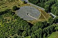 Aerial view of the Kivik grave