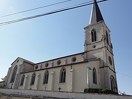 The church in Béthelainville