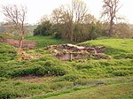 Ruinen aus dem 14. Jh., möglicherweise Baginton Castle