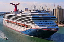 Carnival Freedom in Port Canaveral