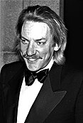 A photograph of Donald Sutherland