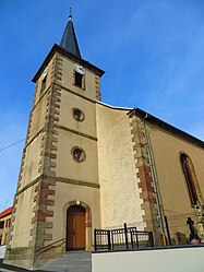 The church in Gosselming