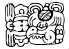 Name glyph of K'inich Yat Ahk II