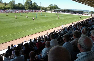 The New Lawn, stadium of Forest Green Rovers