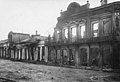 1916'da I. Dünya Savaşı Romanya Seferi sırasında Bulgar birlikleri tarafından yakılan evler