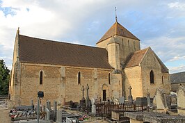 De kerk van Percy-en-Auge