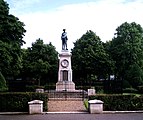 closer view of The War Memorial