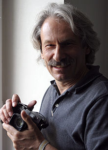 Alexander Zemlianichenko in the Associated Press Bureau in Moscow, 2007. Photo by Mikhail Evstafiev