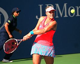 Winnares in het enkelspel: Angelique Kerber