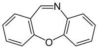 Struktur von Dibenzoxazepin