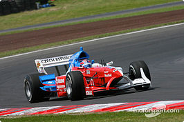 Tomáš Enge in actie, Brno, 2007.