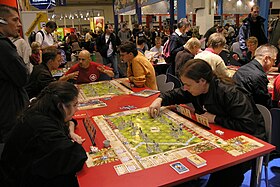 BattleLore-Spieler bei den Internationalen Spieletagen in Essen 2007