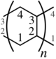 Regular double-strand organic polymer CRU.