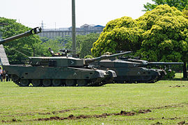 Type 90 (left) and Type 10 (right)