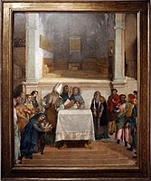Darstellung Jesu im Tempel, 172 × 136,5 cm, Museo della Santa Casa di Loreto, 1552–1556