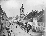Die Grand-Rue in den 1890er Jahren