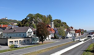 Ortszentrum von Marbach