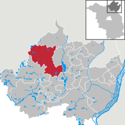 Nordwestuckermark – Mappa