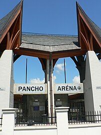 A Pancho Aréna főbejárata