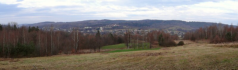 Widok ogólny na Rudnik i Pasmo Bukowca