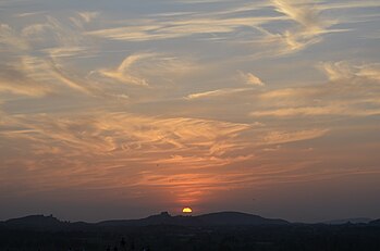 Sunset in Hampi, Karnataka