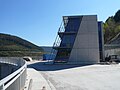 Gebäude bei der Staumauer Talsperre Leibis-Lichte