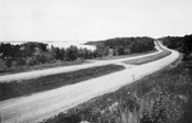 Thousand Islands Parkway under construction in 1944