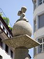 Kinderfigur auf Kugelgassbrunnen, St. Gallen