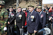 New Zealand veterans at 60th anniversary of the Korean War. 2013