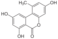 Strukturformel Alternariol