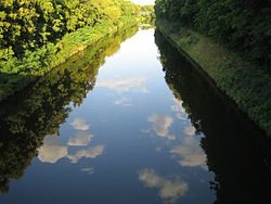 Teltowkanal in Lankwitz (nähe Leonorenstraße)