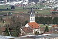 Pfarrkirche Blaichach von Südwesten