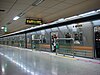 A train at Changsin station on Seoul Subway Line 6 in 2008