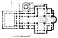 Plan der Johanneskirche in Ephesos, um 550