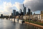 Blick auf die Stadt Frankfurt am Main