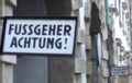 Straßenschild in Wien