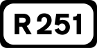 R251 road shield}}