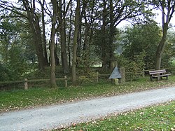 Hünengrab im heutigen Schotthock (früher Altenrheine)