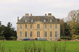 The chateau in Monts-en-Bessin